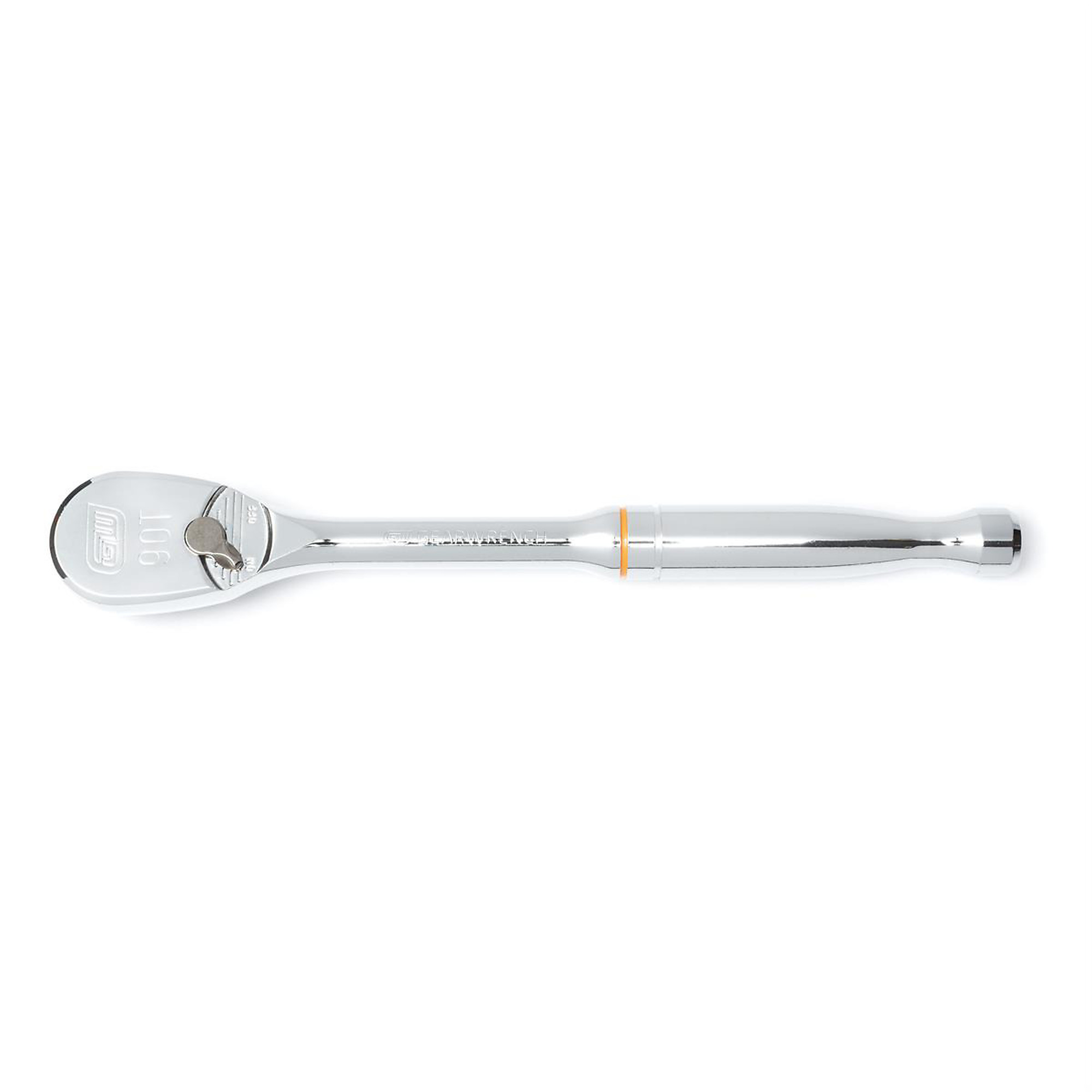 GearWrench 3/8in. Drive 90-Tooth Teardrop Ratchet — 8in. Long, Model# KDT81211T